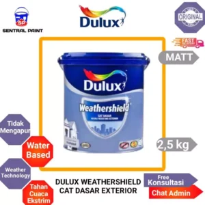 CAT DASAR DULUX WEATHERSHIELD ALKALI RESISTING EXTERIOR