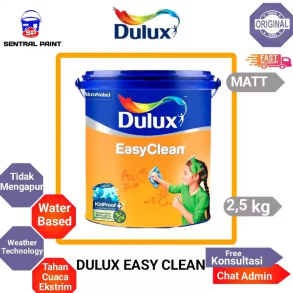 DULUX EASY CLEAN (CAT GAMPANG DI HAPUS)