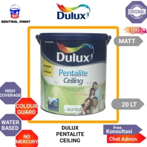 CAT PLAFON DULUX PENTALITE CEILING WHITE SUPERMATT