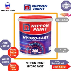 Nippon Paint Hydro Fast Gloss – Cat Kilap Cepat Kering