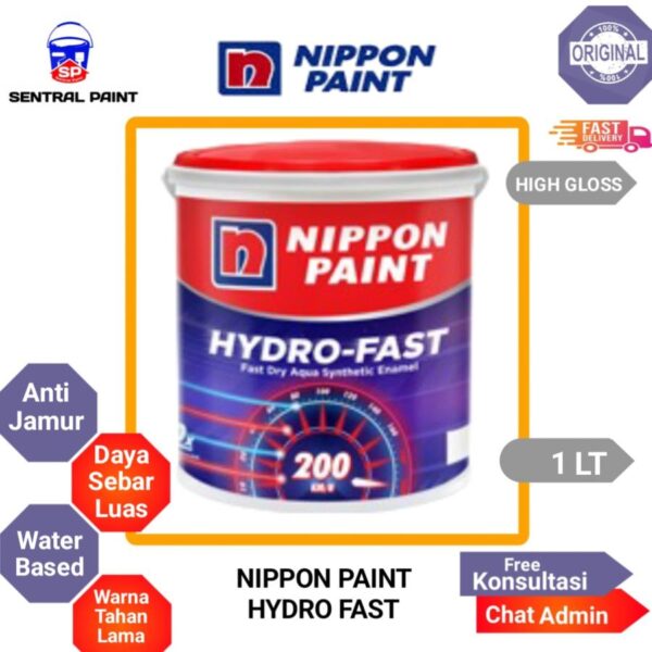 Nippon Paint Hydro Fast Gloss – Cat Kilap Cepat Kering