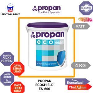 Propan Eco Shield E600 – Cat Eksterior Tahan Cuaca & Ramah Lingkungan